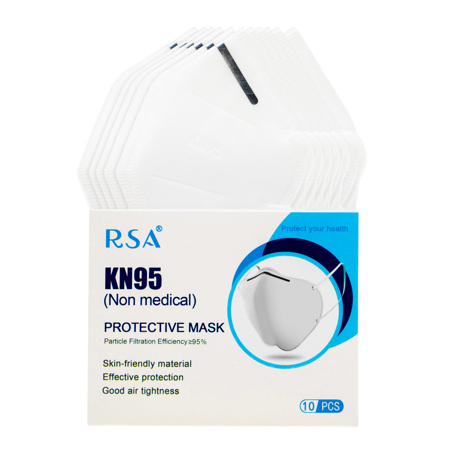 KN95 Protective Face Masks (10-Pack)