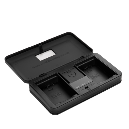 Green Extreme USB LCD Dual Charger Case for Sony NP-FZ100 Battery