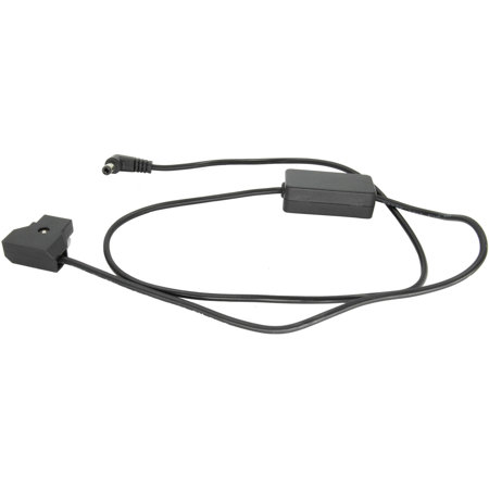 GyroVu 30" D-Tap to 2.5mm Barrel Connector Straight Dummy Battery Adaptor Cable