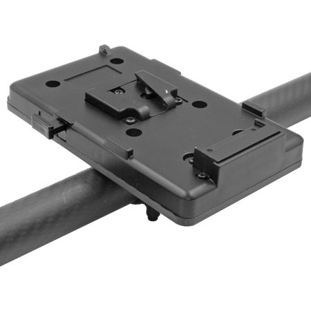 GyroVu V-Mount Battery Carbon Fiber Mount with D-Tap Female Connector