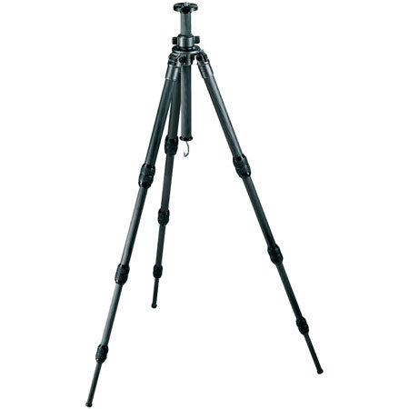 Gitzo MK2 Mountaineer Sport Carbon Fiber 4-Section Tripod Legs w/Sliding Column (12.2-54.7", Closes to 19", Maximum Load 11 lbs)