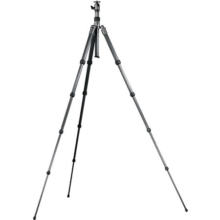 Gitzo 1155T Traveler Sport Carbon-2, Tripod with Rapid Column & G1077M Center Ball Head, Max. Height 57.5", Max. Load 4.4 lbs.