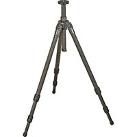 Gitzo Series 2 Reporter, 6X Carbon Fiber 3-Section Tripod Legs with Leveling Sliding Column, Maximum Load 17.6 lbs. & Maximum Height 62.4".