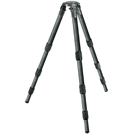 Gitzo MK2 Mountaineer Inter Pro Studex Carbon Fiber Tripod Legs w/Flat Plate (Height 4.5-65.7", Maximum Load 26.5 lbs)