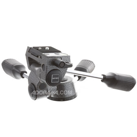 Gitzo G2272M Magnesium QR 3-Way Rationelle Head, Plate