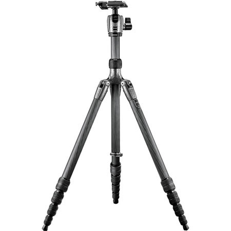 Gitzo GK1580TQR5 5-section Carbon Fiber Series 1 Tripod with QR BallHead - Black