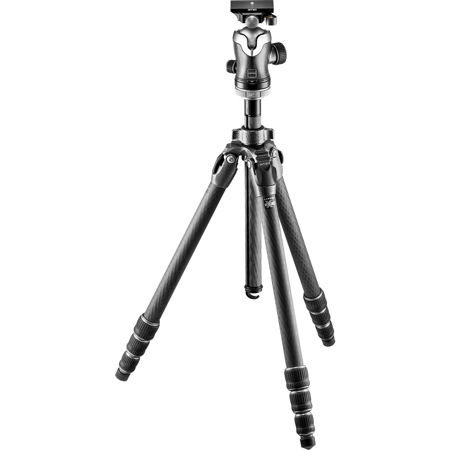 Gitzo Mountaineer Series 2 GT2542 Carbon Fiber Tripod with GH3382QD Center Ball Head, 70.9" Maximum Height