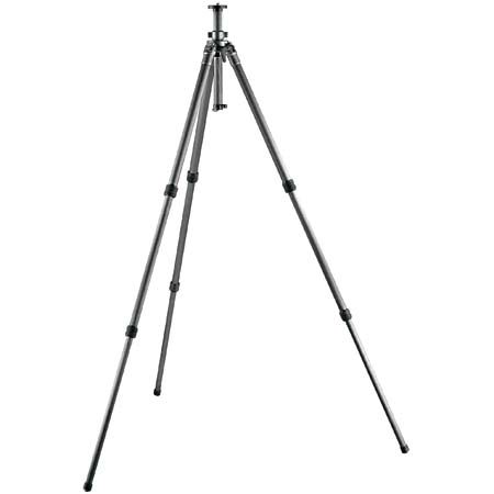Gitzo Series 2, Leveling Reporter 6X Carbon Fiber 3 Section Tripod Legs with G-Lock, Maximum Load 26.4 lbs. Maximum Height 62.6"