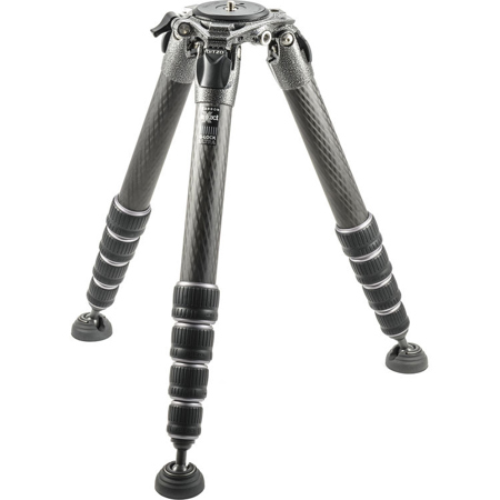 Gitzo Systematic GT4553S Series 4 5-Section Carbon Fiber Tripod, 55 lbs Capacity, 53" Max Height, Standard