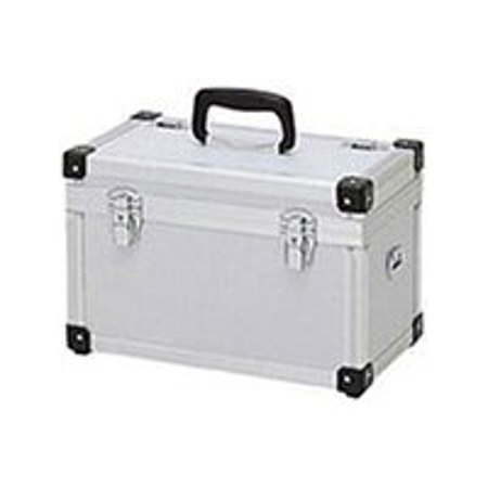 Hakuba AS-M, Medium Aluminum Case with Padded Divider Interior, 12.25" x 8.25" x 6" Inner Dimensions.