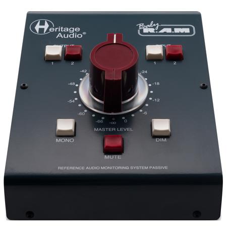 Heritage Audio Baby RAM 2-Channel Desktop Passive Monitoring System