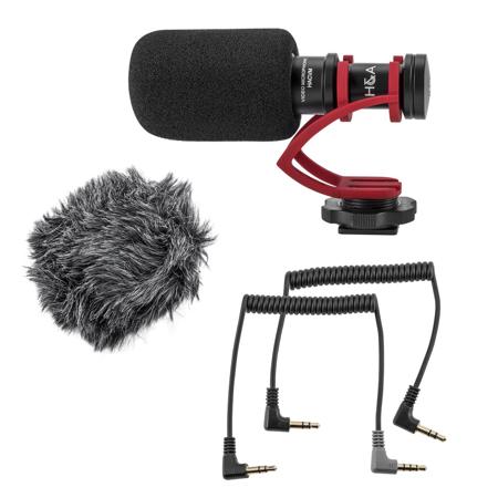 H&A VideoMini HA-CVM Compact On-Camera Microphone (Comica CVM-VM10 II)