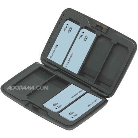 Hakuba Digital Media Storage Hard Shell Case, Titanium