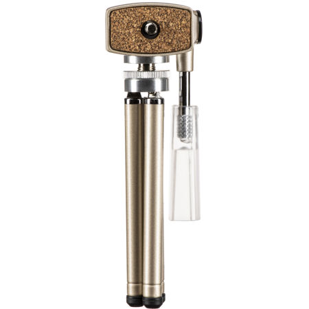 Hakuba DIGITAL 3-section Aluminum Mini Tabletop Tripod with 3-Way Pan Head -Gold