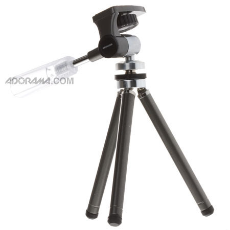 Hakuba Digital Table Pod Tripod, 3-Way Pan Head, Gray