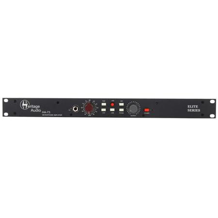 Heritage Audio Elite Series HA-73 Single-Channel 1RU Microphone Preamplifier