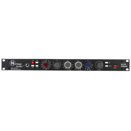 Heritage Audio Elite HA-73EQ Single-Channel 1RU Microphone Preamplifier with EQ