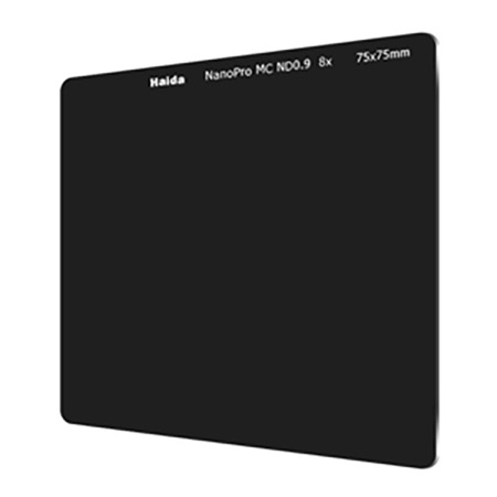 Haida NanoPro MC 75x75mm Neutral Density 8X (0.9) Multi Coated Glass Filter