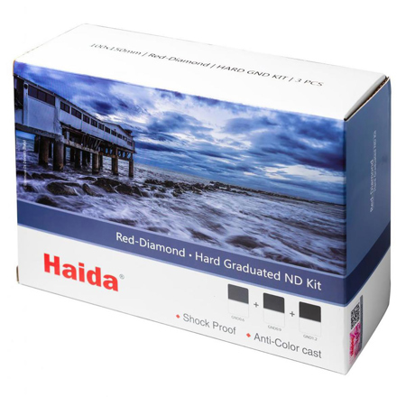 Haida Red-Diamond 100x150mm Hard Graduated ND Filter Kit, 3-Pack