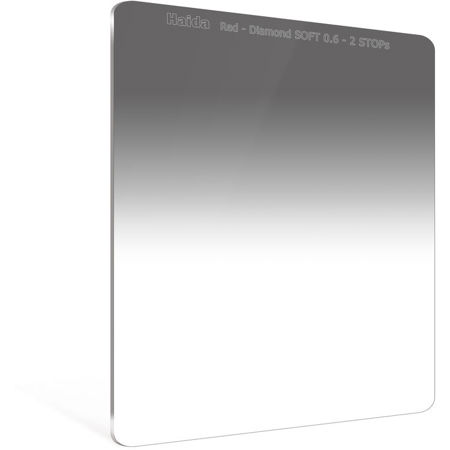 Haida Red Diamond Soft-Edge Graduated ND 150x170mm Filter, 0.6 Density (2-Stops)