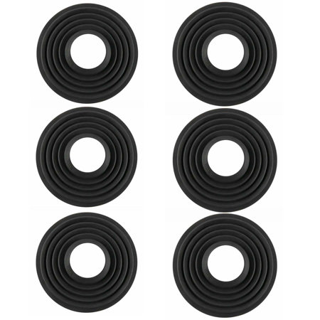 Haida 3 Pack Slicone Lens Hood for 50 to 70mm Diameter Lens,Black W/ 70-to 90mm