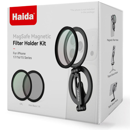 Haida MagSafe Magnetic Filter Kit with CPL, Black Mist 1/4