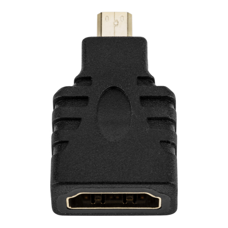 H&a Micro Hdmi Male To Hdmi Female Adapter