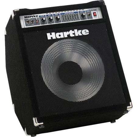 Hartke A100 15" Bass Combo, 100 Watt Output Power, 60dB Signal To Noise Ratio