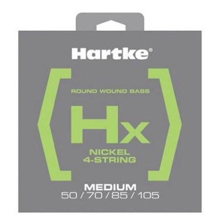 Hartke Nx Nickel Bass Guitar Strings, Light, 50-105 Gauge, 4-String Set