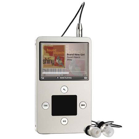 Haier H1A030S 30GB ibiza Rhapsody, Wifi Hard Drive Media Player with 2.5" Diagonal LCD, Silver Moon