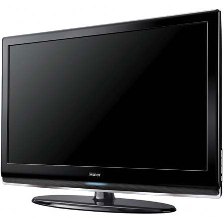 Haier HL26K 26" K-Series HD LCD Television, 1366 x 768 Resolution, HDMI Input, Integrated ATSC/NTSC QAM Tuner, Black