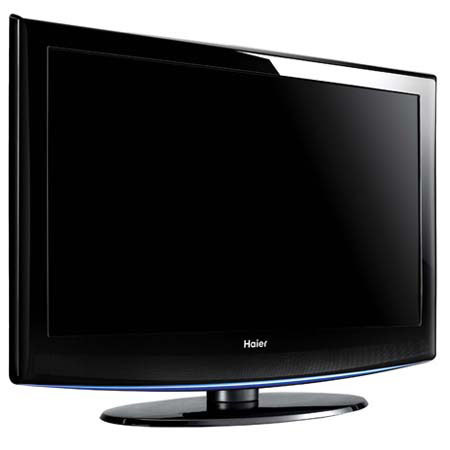 Haier HL26R 26" LCD High Definition Television, 1366 x 768 Resolution, HDMI Input, 800:1 Contrast Ratio, Black