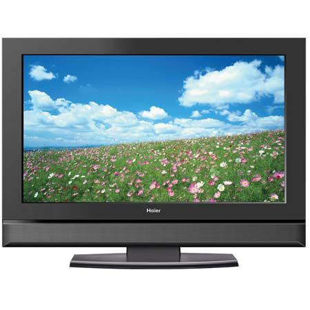 Haier HLC26B 26" HD LCD Television / DVD Player Combo, 1366 x 768 Resolution, HDMI Input, Integrated ATSC/NTSC QAM Tuner, Black