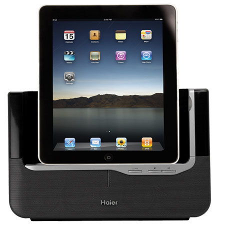 Haier IPD-100 View XL iPad, iPhone, iPod, iTouch Dock