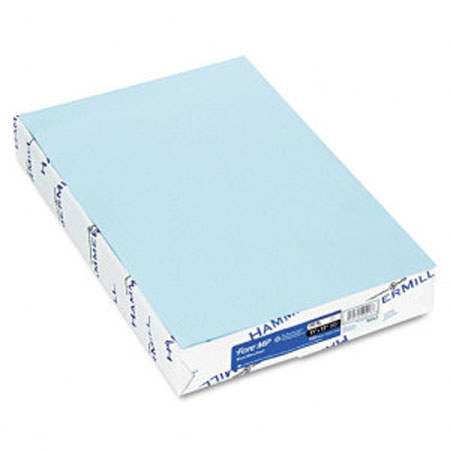 Hammermill Fore MP Recycled Color Paper, 3-HP, 8.5x11", 5000 Sheets, Blue