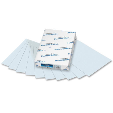 Hammermill Fore MP Recycled Colored Paper, 20lb, 8.5x11", 500/Ream, Blue