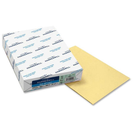 Hammermill Fore MP Recycled Colored Paper, 24lb, 8.5x11", 5000/Case, Canary