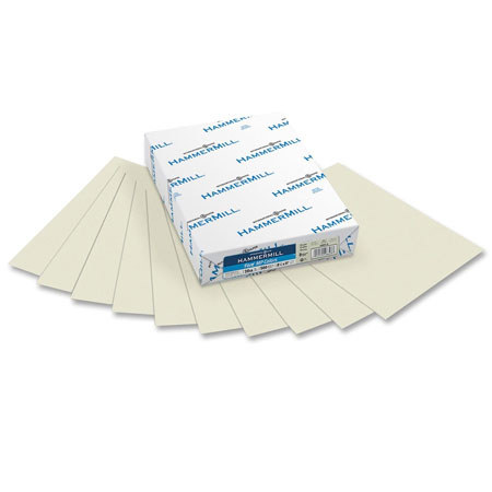 Hammermill Fore MP Recycled Colored Paper, 8.5x11", 5000 Sheets/Case, Cream