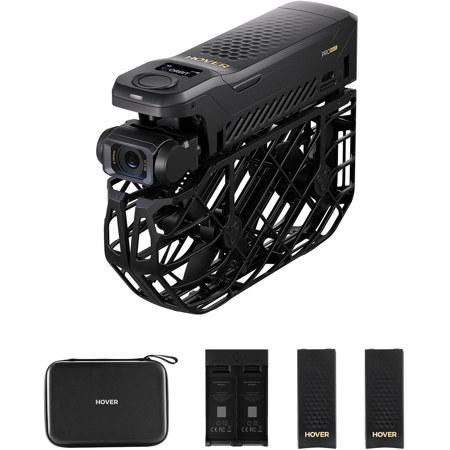 HoverAir X1 PROMAX 8K Self-Flying Pocket Action Camera Drone Retail Combo, Black