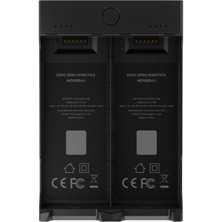HoverAir Charging Hub for X1 PRO/PROMAX Quadcopter Batteries, Black