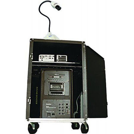 Hamilton Buhl AVPS-300SBC Sound Bender AV Presentation Cart