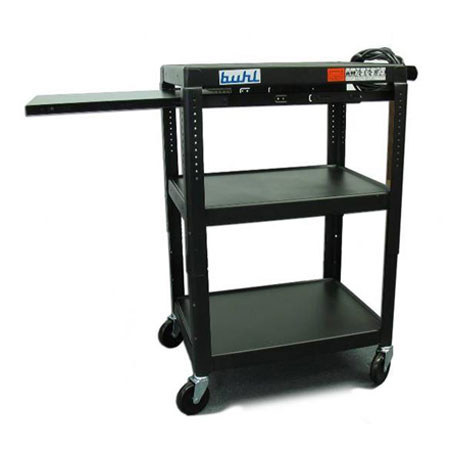 Hamilton Buhl EXTM4226E-5 Height Adjustable AV Media Cart