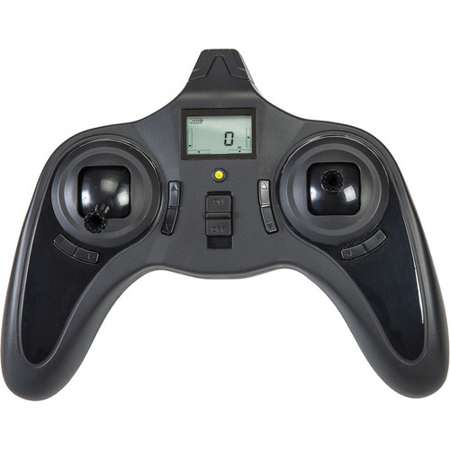 Hubsan H107C X4 Mini Quadcopter with 0.3 Camera, Transmitter, Black and Red