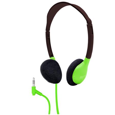 Hamilton Buhl HA2 Personal On-Ear Stereo Headphones, Green