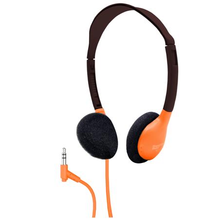 Hamilton Buhl HA2 Personal On-Ear Stereo Headphones, Orange