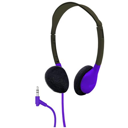 Hamilton Buhl HA2 Personal On-Ear Stereo Headphones, Purple