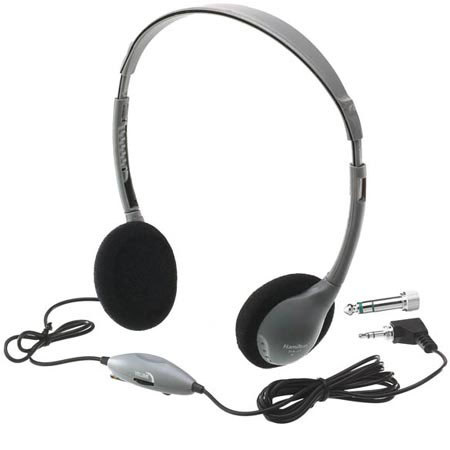 Hamilton Buhl SchoolMate Personal Stereo Headphones with In-Line Volume, 32 Ohms Impedance