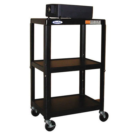 Hamilton Buhl HA4226E Steel Cart, Adjustable 26" to 42" with Electric