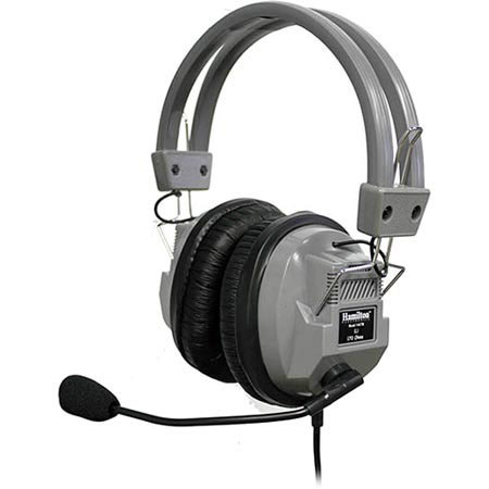 Hamilton Buhl SchoolMate Deluxe Headphones with Boom Microphone