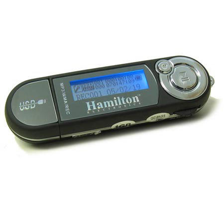 Hamilton Buhl 2GB Portable MP3 Player with Integrated Microphone